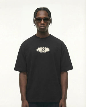 Prison Oval Mark Tee Black