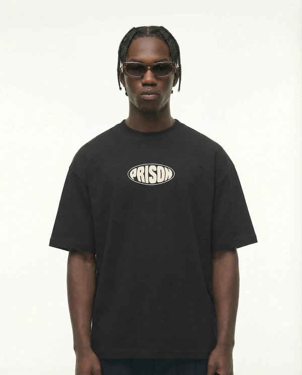 Prison Oval Mark Tee Black