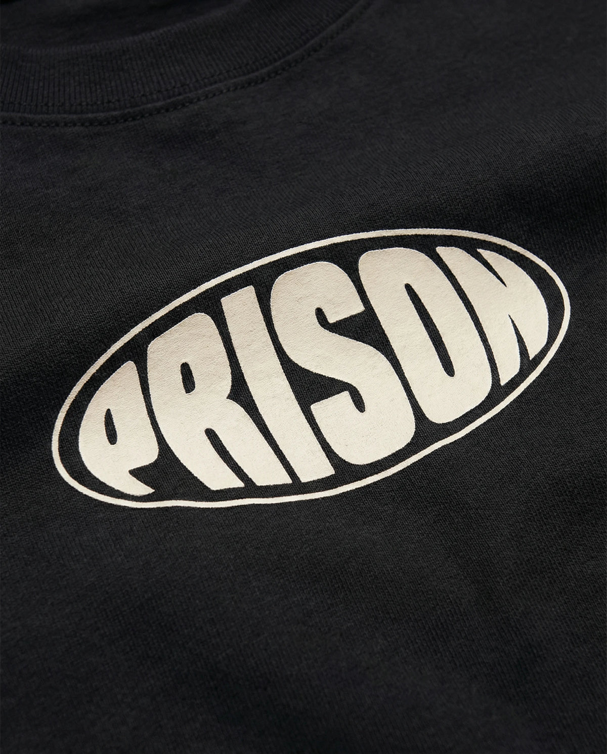 Prison Oval Mark Tee Black