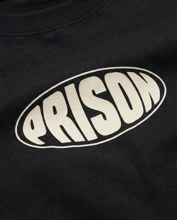 Prison Oval Mark Tee Black