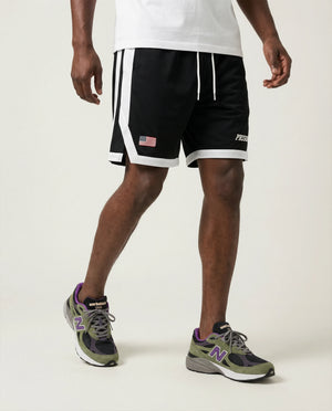 Mesh Basketball Shorts Black