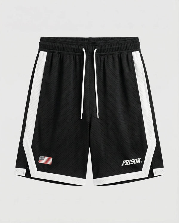 Mesh Basketball Shorts Black