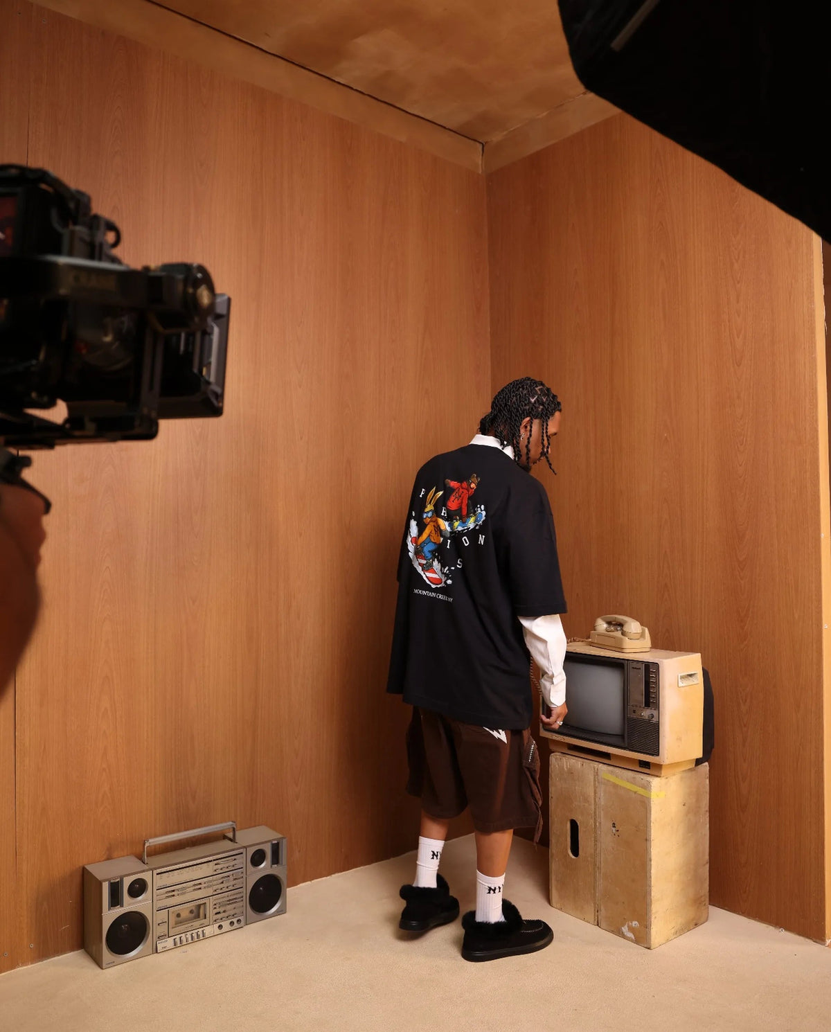 Oversized Mountain Creek NY Black
