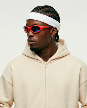 Zip Up Hoodie | Off White Essential