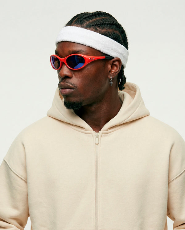 Zip Up Hoodie | Off White Essential