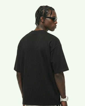 T Shirt Essentials | Oversized Prison New York Black