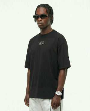 T Shirt Essentials | Oversized Prison New York Black