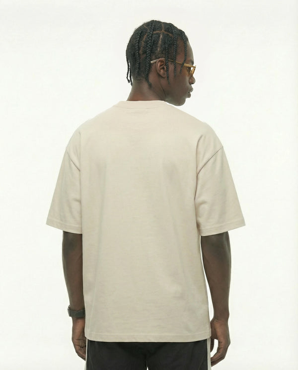 Oversized Graphic T Shirt Prison New York Script