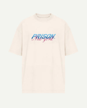 Oversized T Shirt Prison New York Logo
