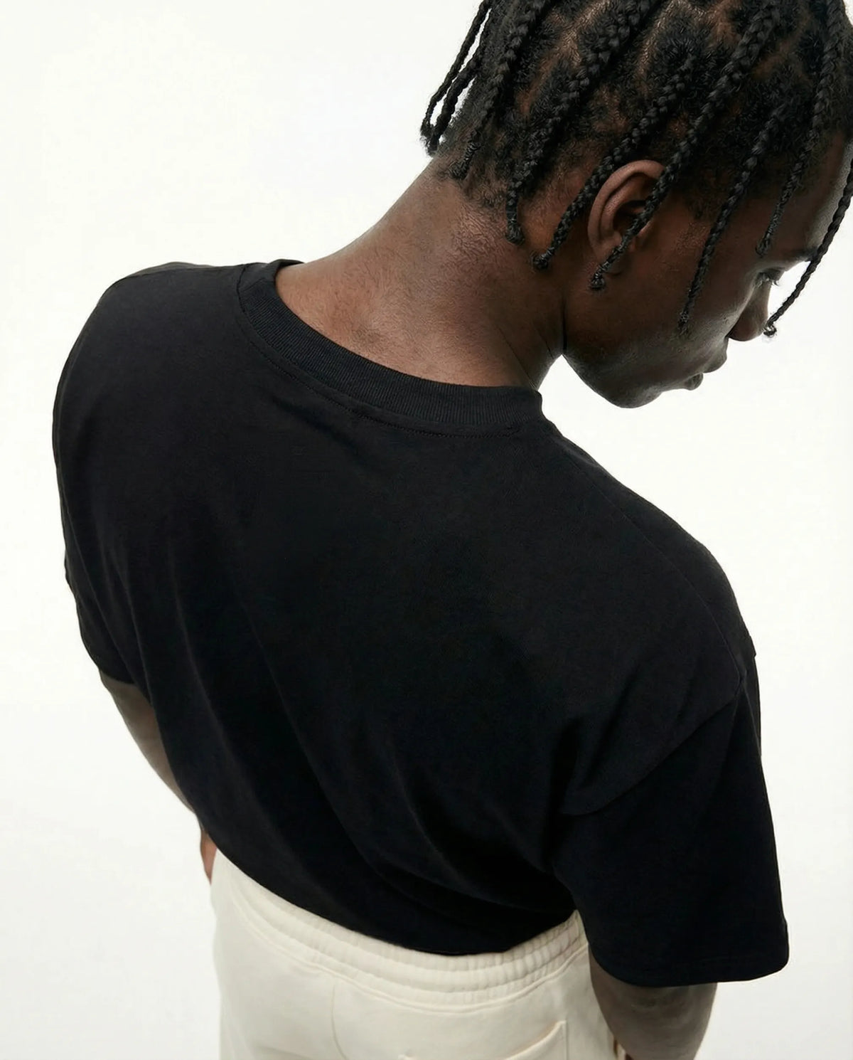 Oversized T Shirt New York Monogram Black