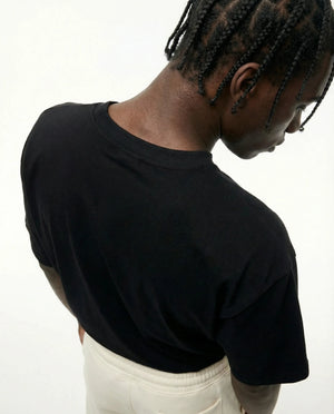 Oversized T Shirt New York Monogram Black