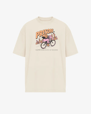 Oversized Graphic Tee NYC Bike