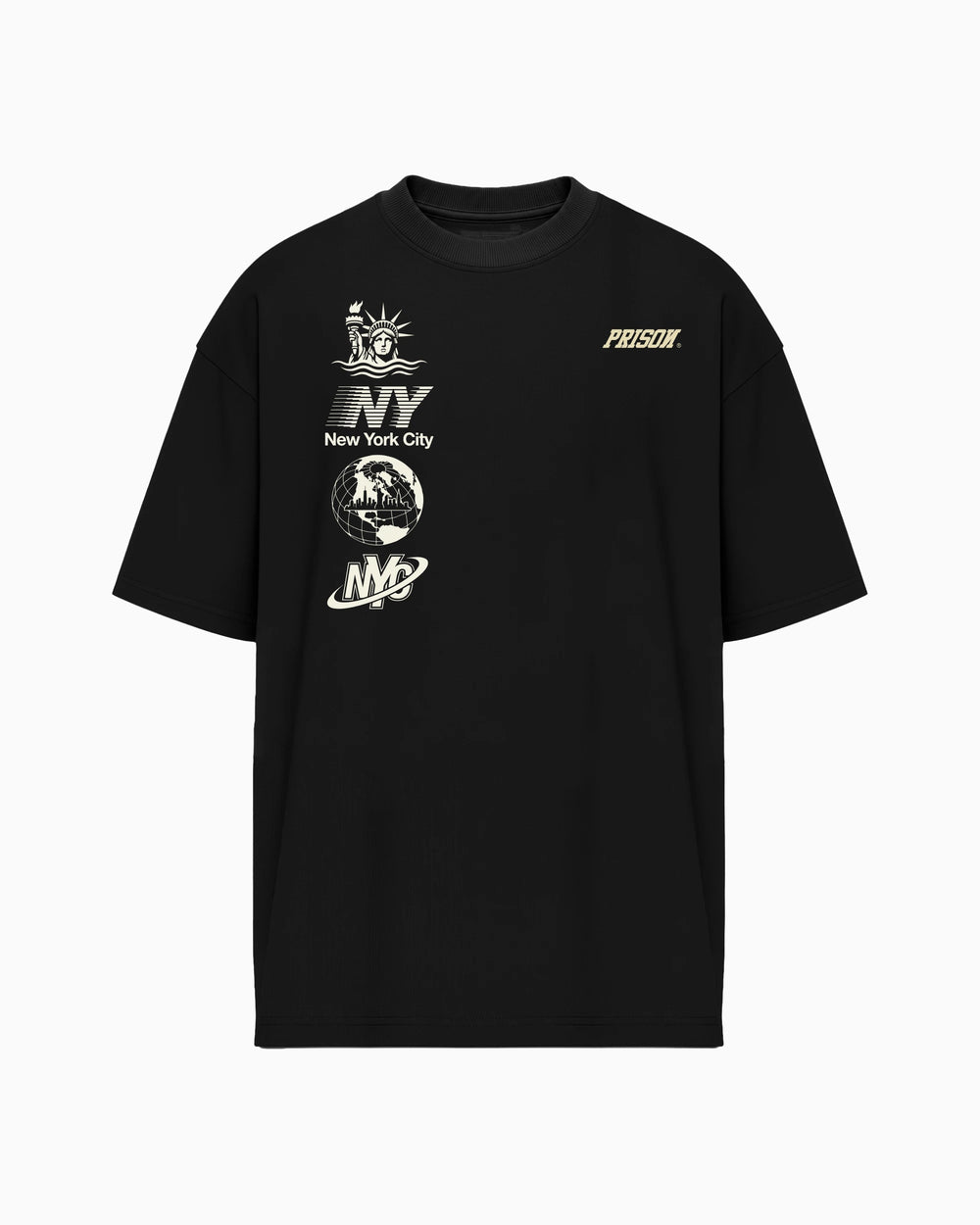 Oversized T Shirt NYC Essentials Black