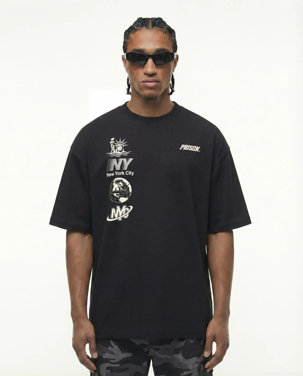 Oversized T Shirt NYC Essentials Black
