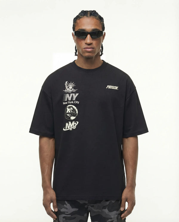 Oversized T Shirt NYC Essentials Black