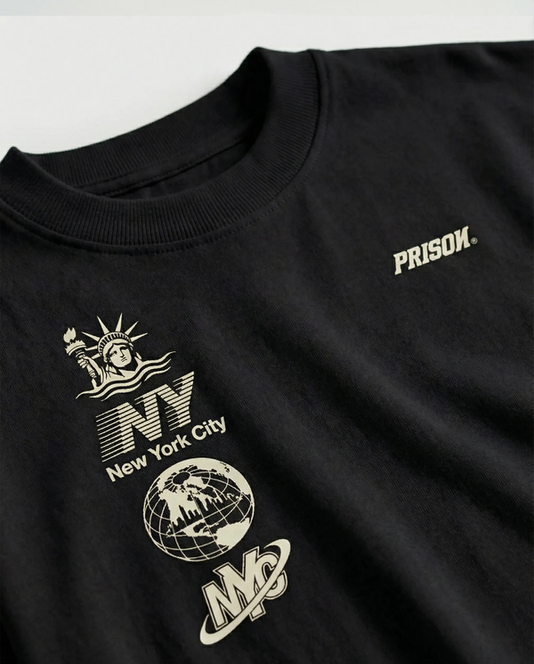 Oversized T Shirt NYC Essentials Black