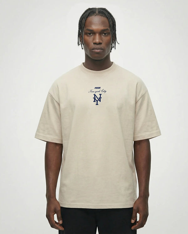 Oversized Box T Shirt New York City Logo