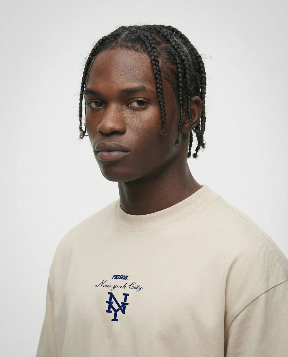 Oversized Box T Shirt New York City Logo
