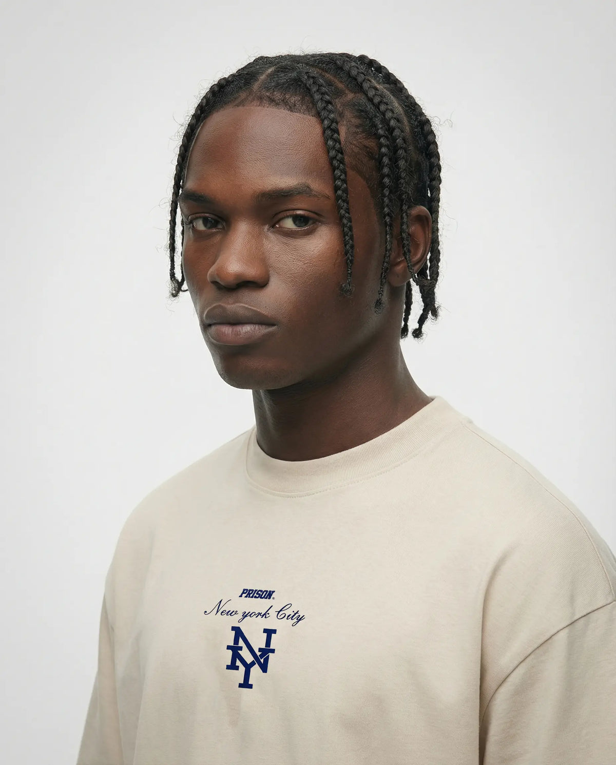 Oversized Box T Shirt New York City Logo