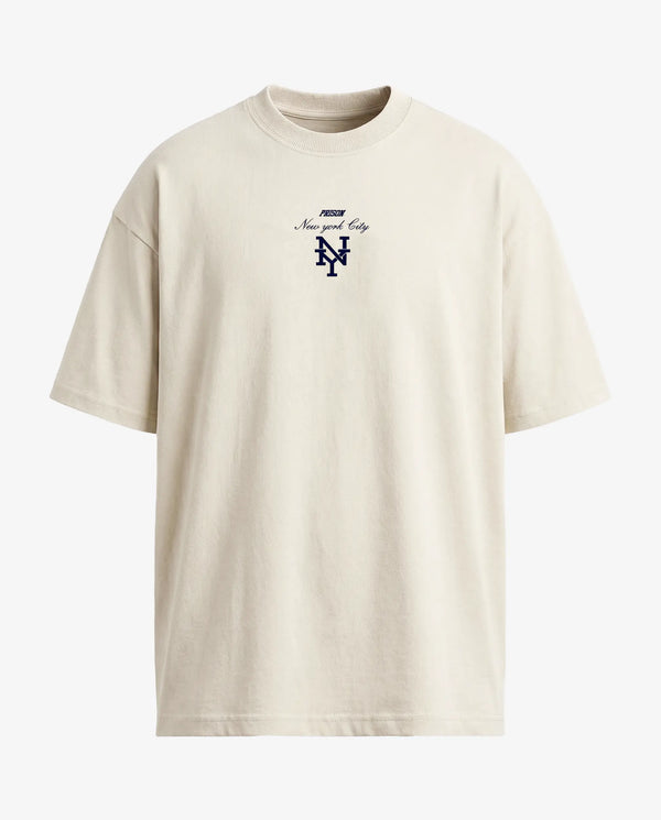 Oversized Box T Shirt New York City Logo