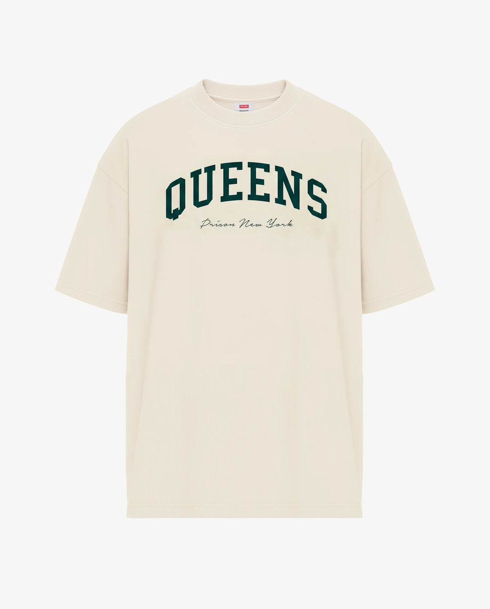 oversized tee Queens Varsity off white