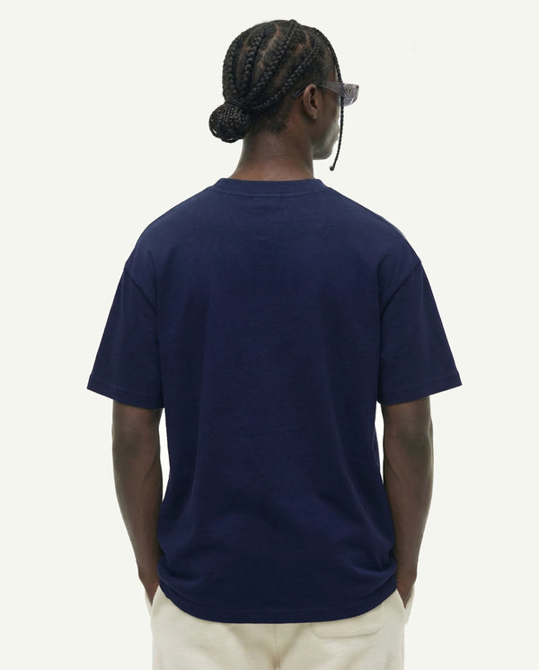 Queens Basketball Shirt Men Navy