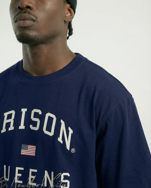 Oversized Prison Queens Navy Blue