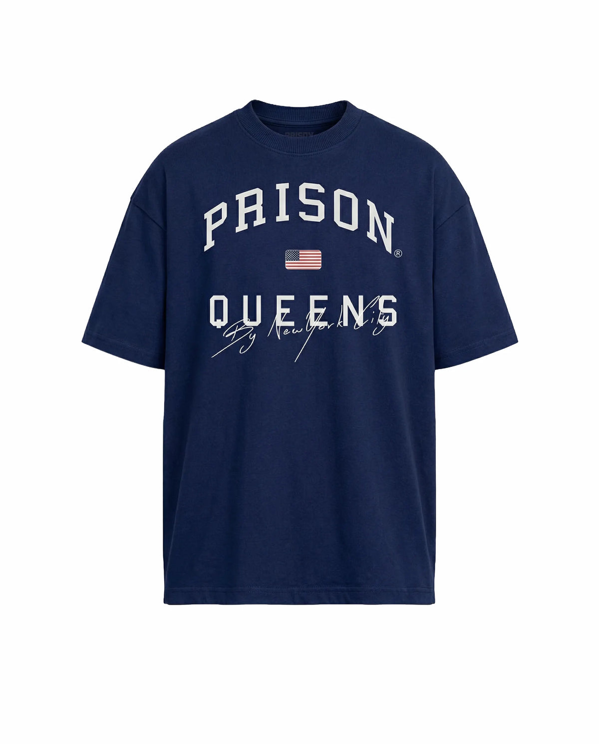 Oversized Prison Queens Navy Blue