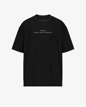Oversized t shirt dragon NY black