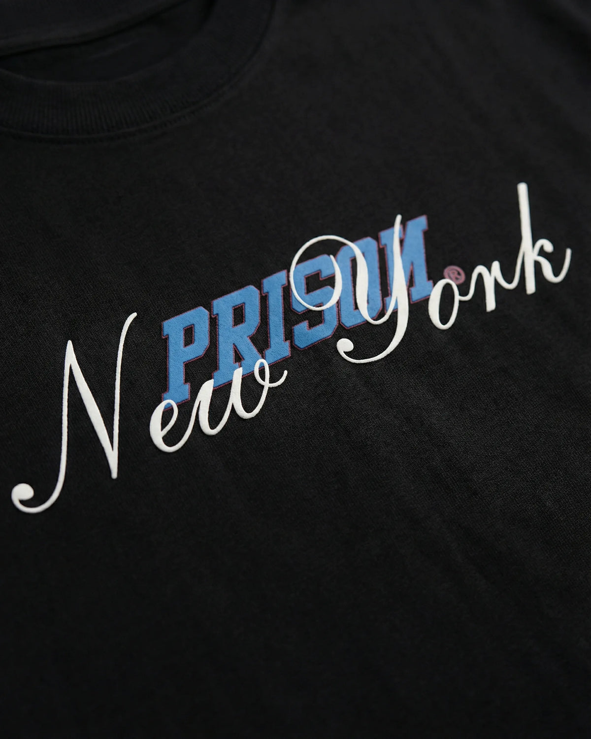 Heavyweight Oversized T Shirt NY Black