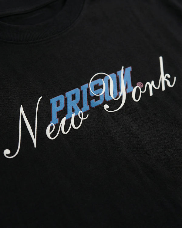 Heavyweight Oversized T Shirt NY Black